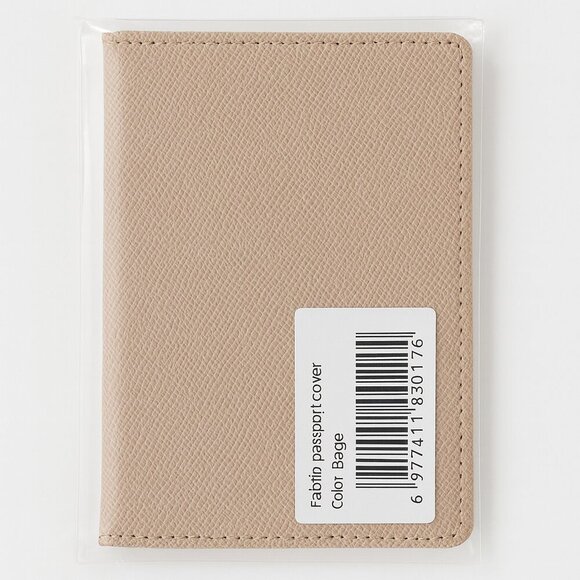 The Foldie Handbags - Foldie Beige Passport Cover – Slim, Stylish & Secure Travel Essential